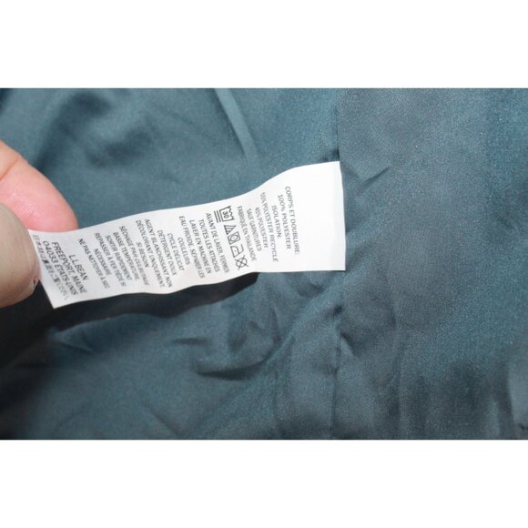 LL Bean Mountain Classic Puffer Coat Colorblock Blue Size XXS Pet - Picture 4 of 9